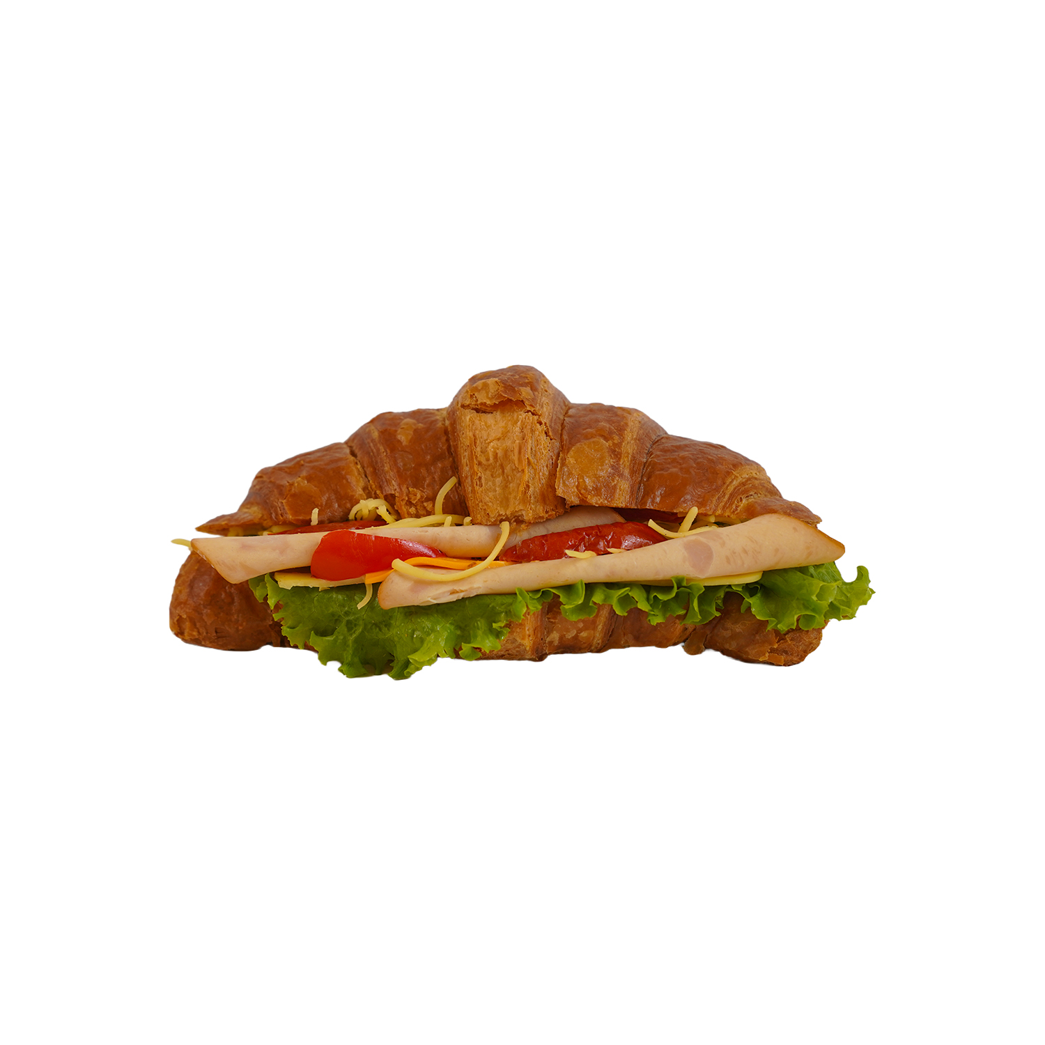 Golden turkey croissant