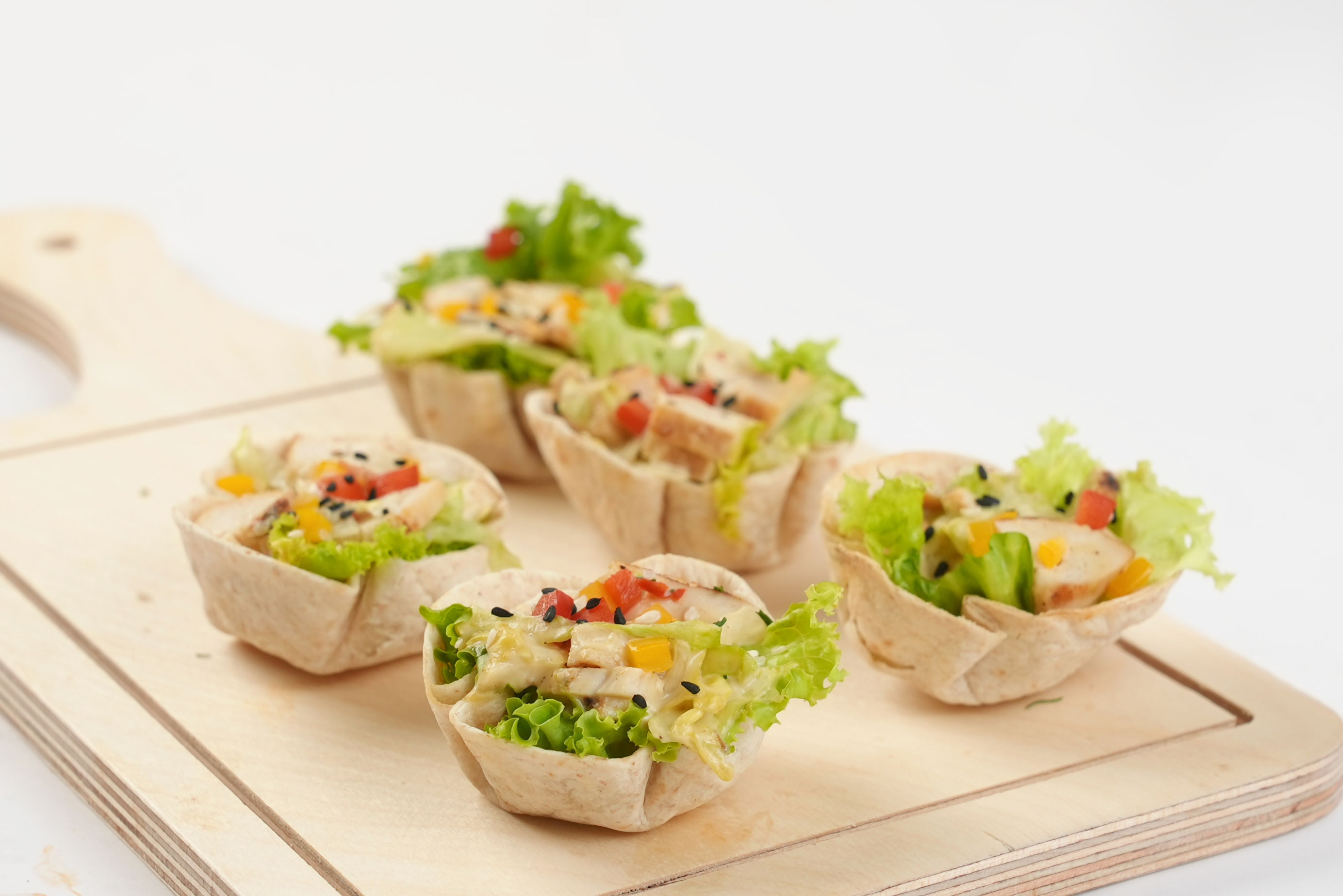 Chicken Tortilla Cups