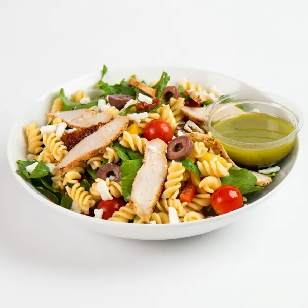 Pasta Chicken Pesto Salad